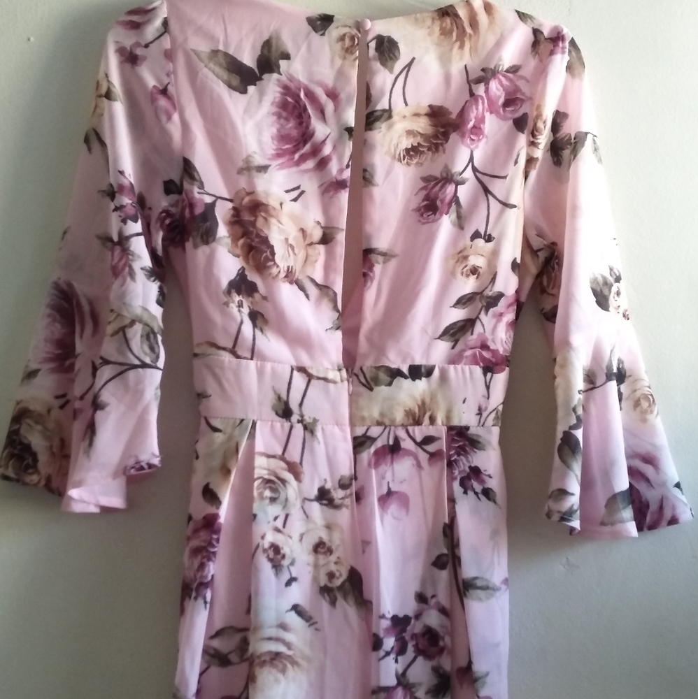 Pink Floral Dress | Miss Avenue - Picture 2 of 5